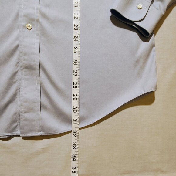 Brooks Brothers 1818 Madison Fit Long Sleeve Dress Shirt 15 1/2-35 - Picture 6 of 7